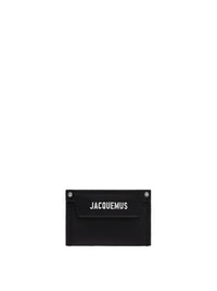 Porte Carte Meunier en cuir - Black