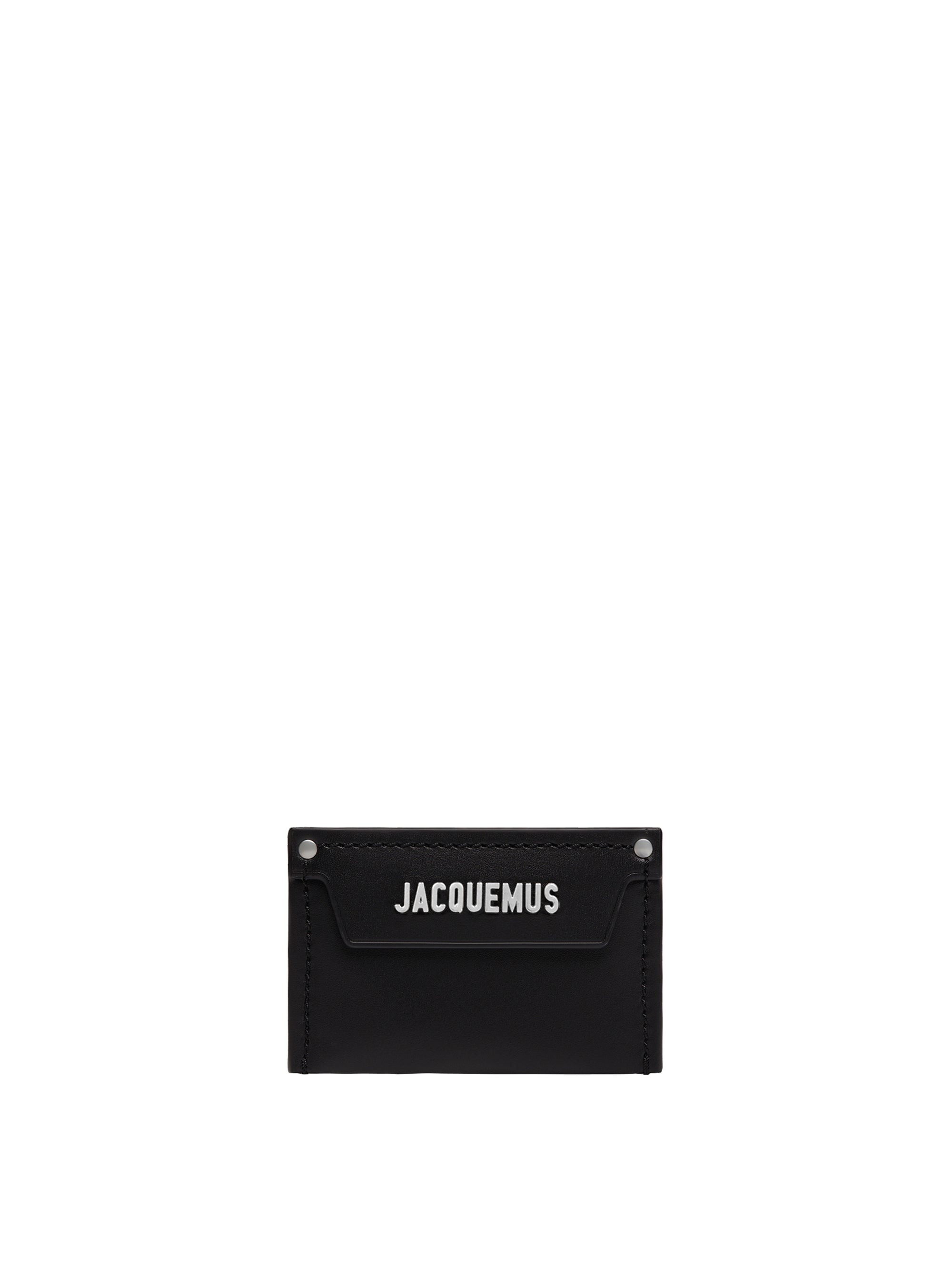 Porte Carte Meunier en cuir - Black