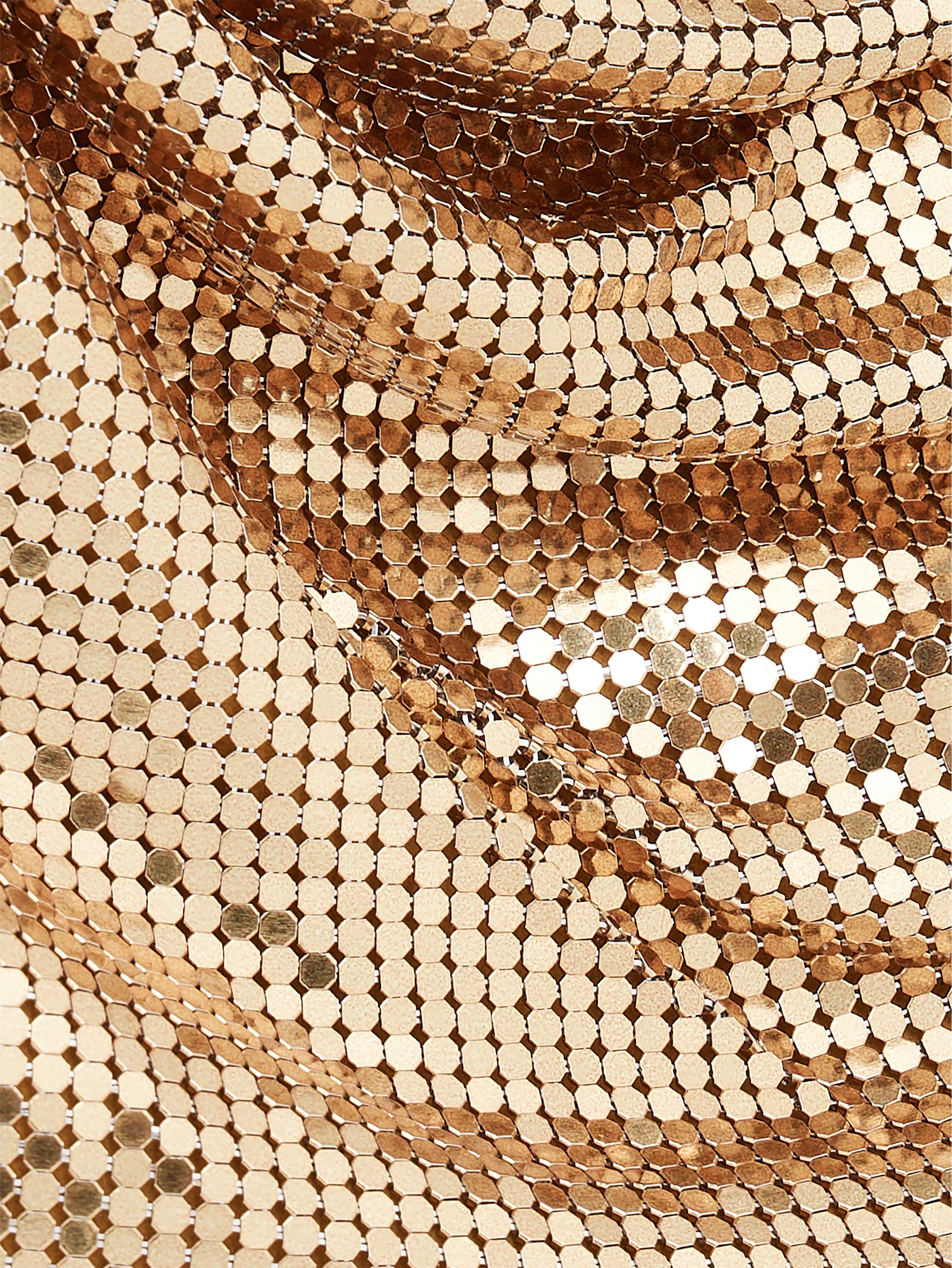 Sac Pixel en cotte de maille - Gold