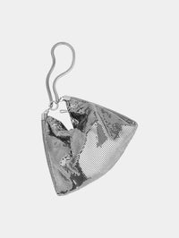 Silver chainmail pocket bag