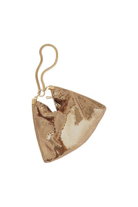 Gold chainmail pocket bag