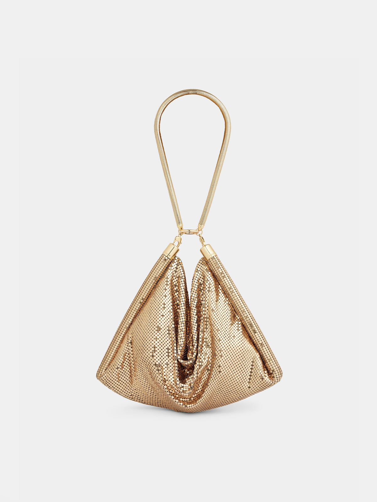 Gold chainmail pocket bag