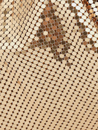 Gold chainmail pocket bag