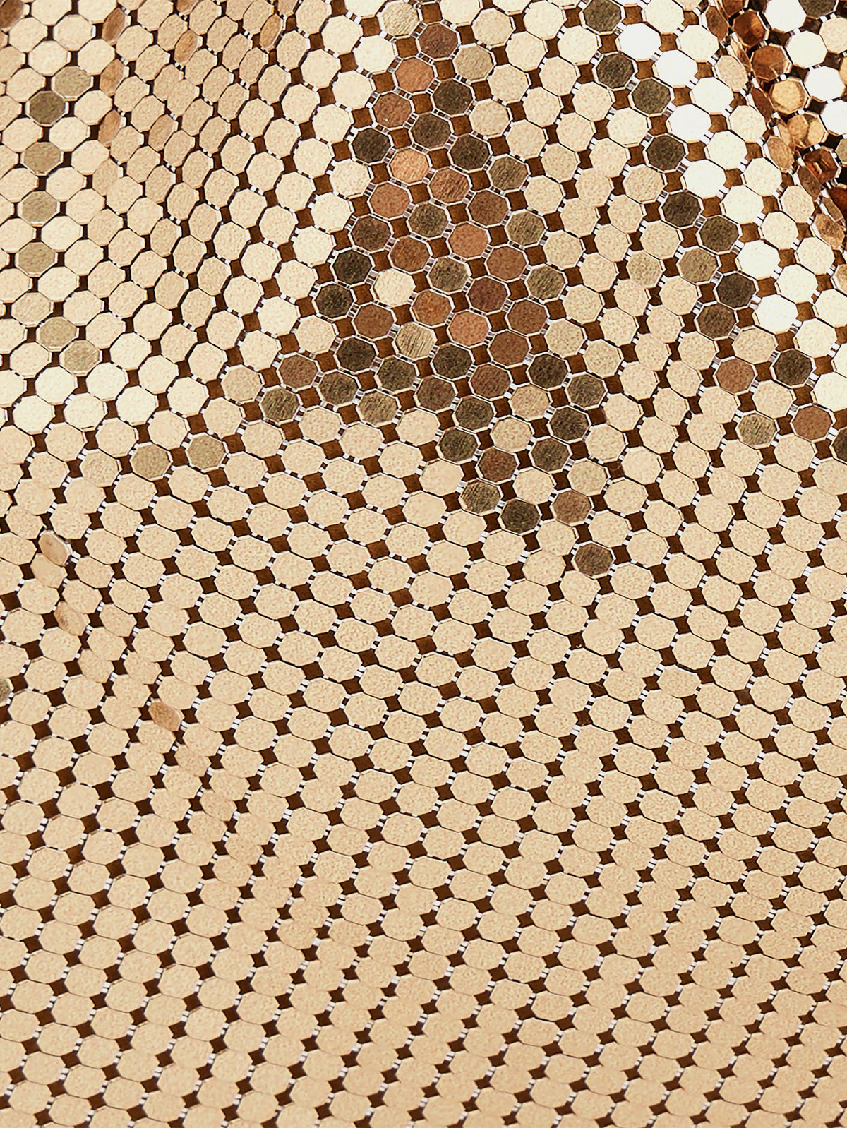 Gold chainmail pocket bag