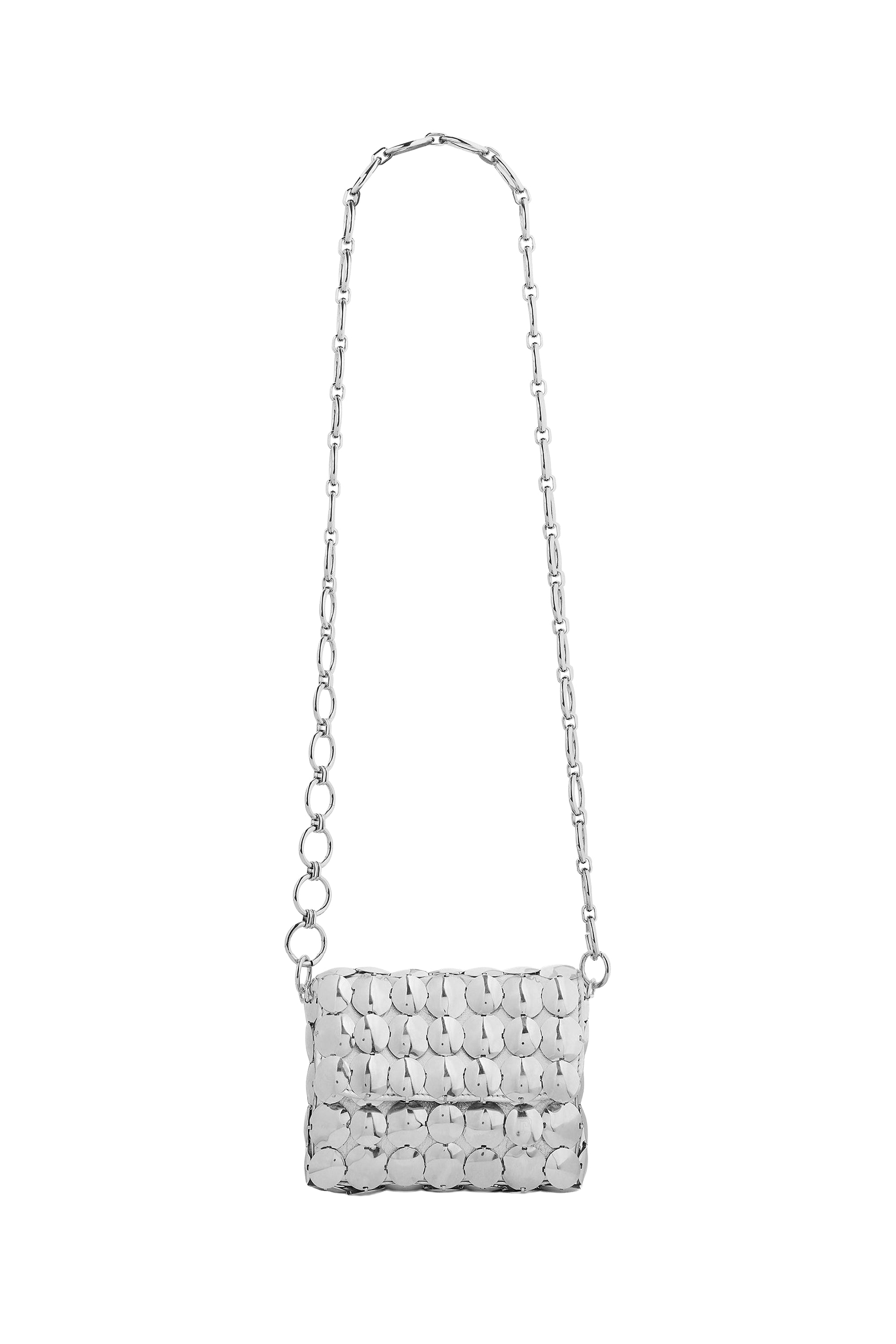 Sparkle shoulder bag in brass - Silver