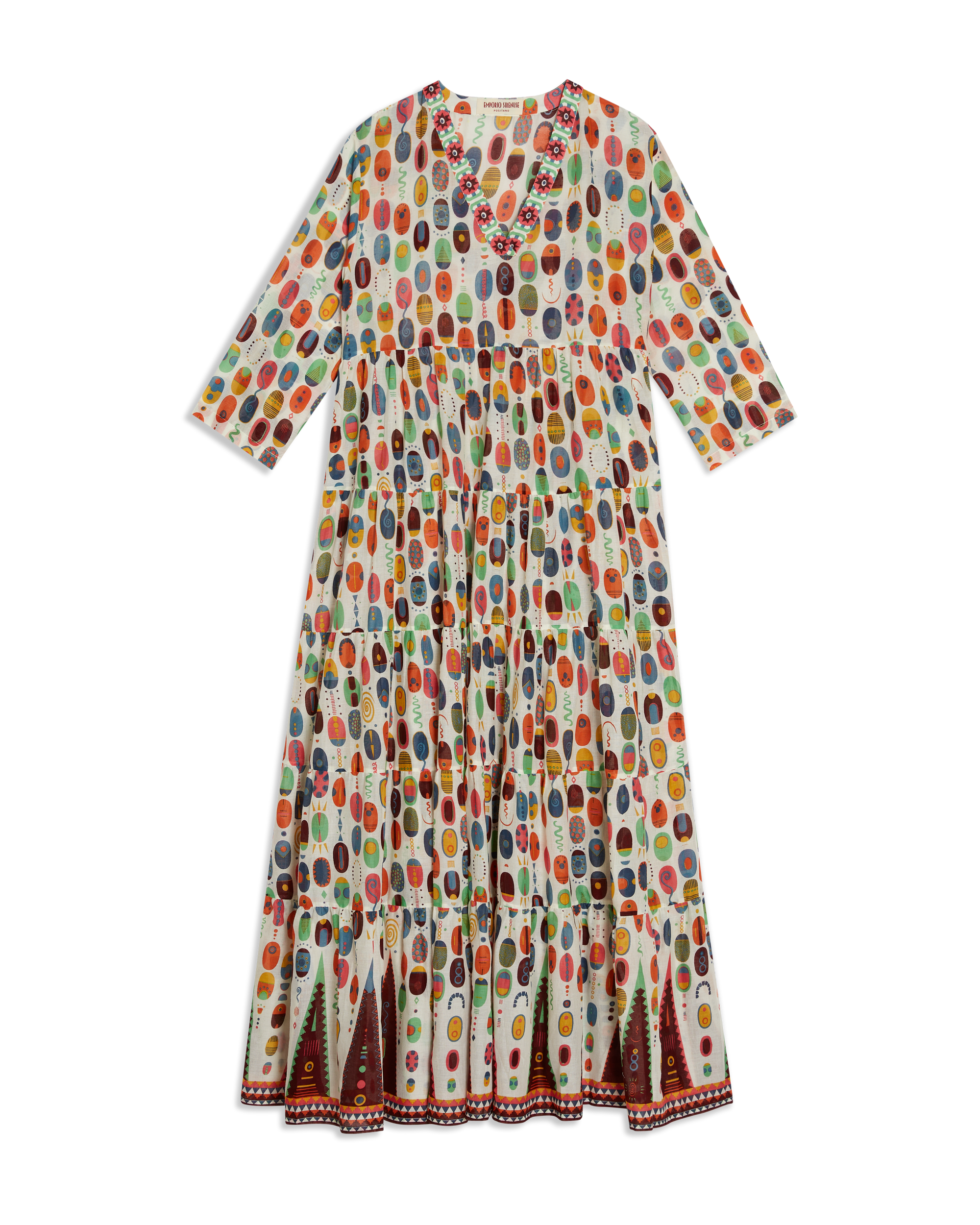 Long Caftan - Multicolor