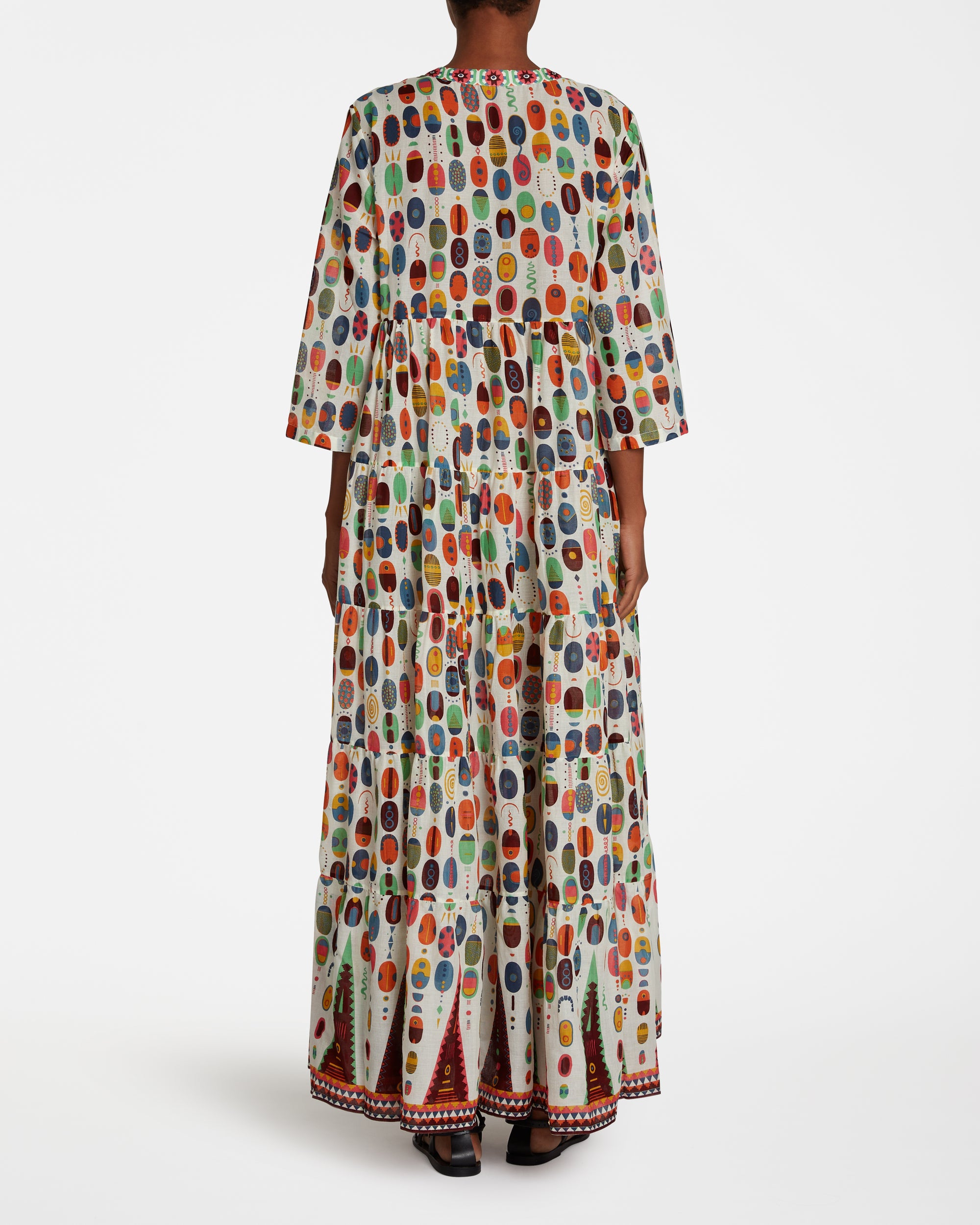 Long Caftan - Multicolor