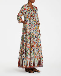 Long Caftan - Multicolor