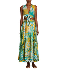 Jupe longue Ombretta - Green