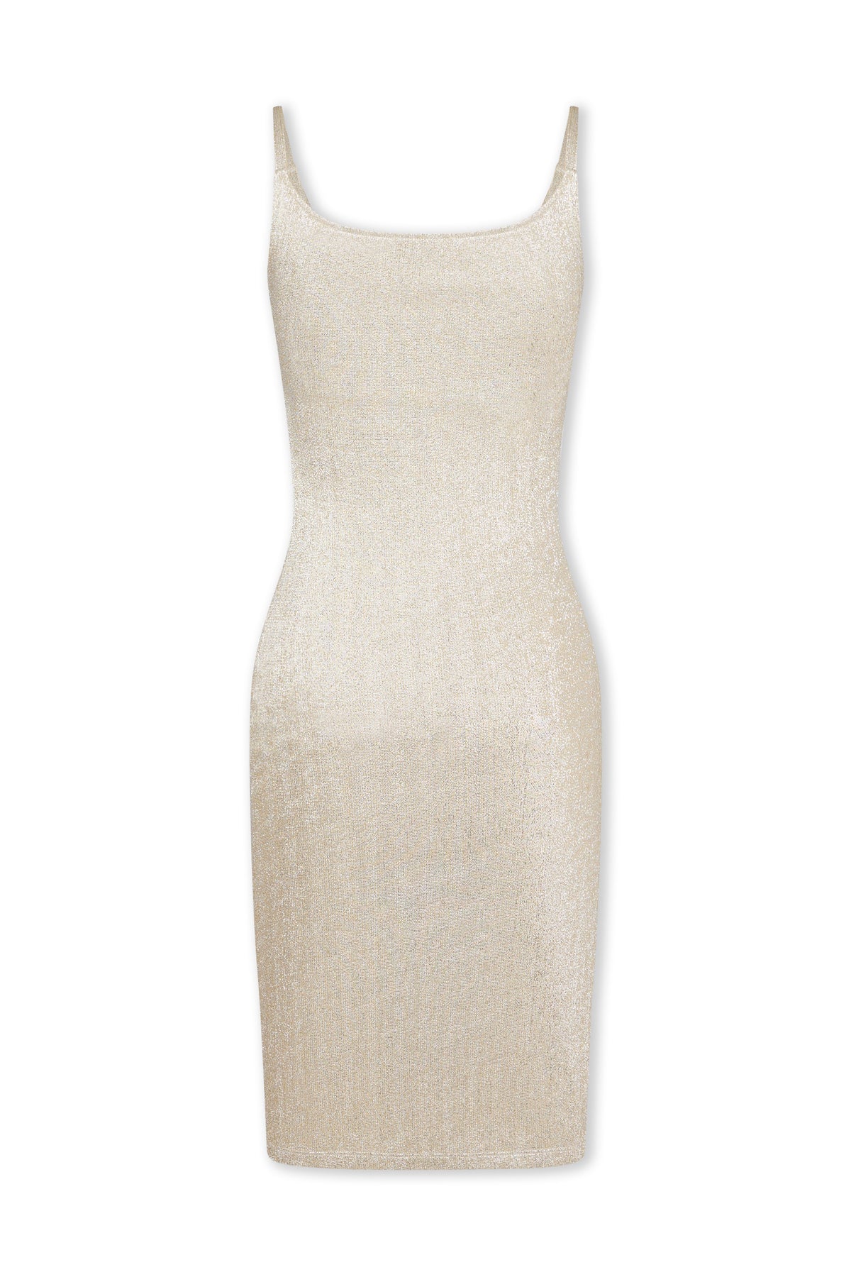 Robe courte drapée à pressions - Silver & Gold