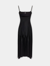 Robe longue à bretelles - Black