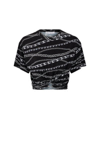 Silver Punk Chain T-shirt - Silver Punk Chain