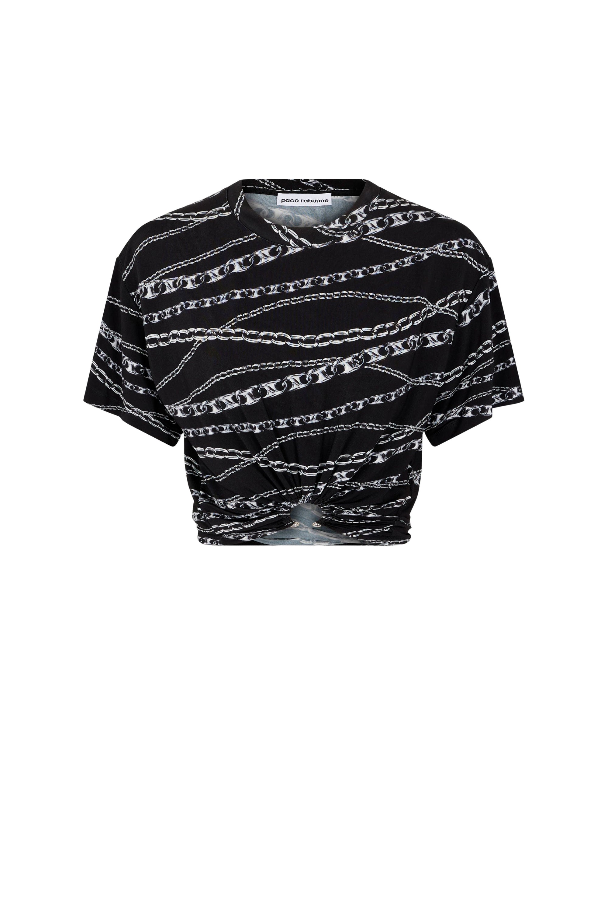 Silver Punk Chain T-shirt - Silver Punk Chain