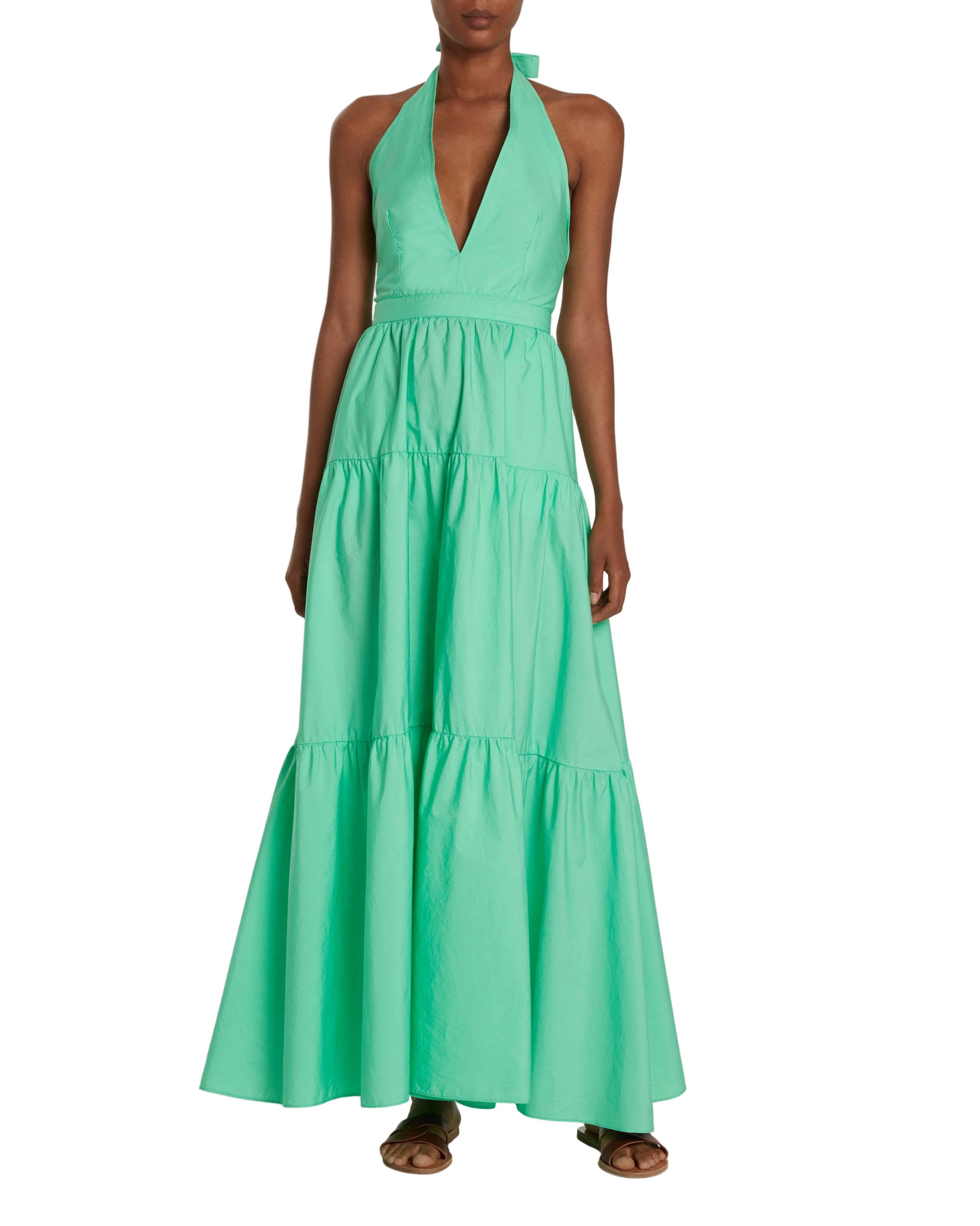 Robe longue Colette - Mint