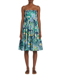 Robe midi Elena - Blue