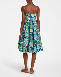 Robe midi Elena - Blue