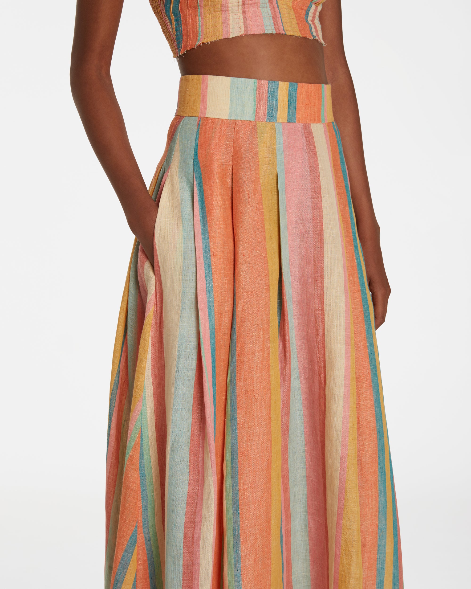 Jupe longue Flaminia - Multicolore