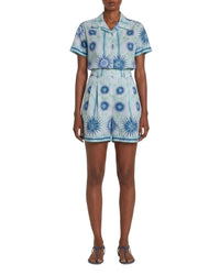 Short Beatrice à imprimé - Blue