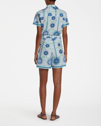 Short Beatrice à imprimé - Blue