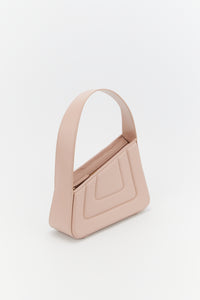 NUDE ALBERT SMALL QUILTED Mini-sac asymétrique en cuir matelassé