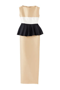 NUDE WHITE & BLACK // CY DRESS