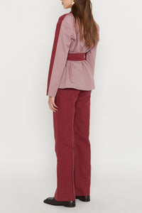 ORANGE & CHESTNUT HENRY JACKET Blazer ceinturé