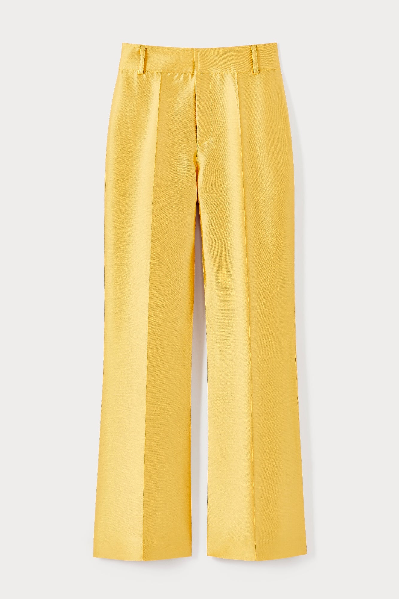4qty NEW / YELLOW YOSHI SMART pantalon évasé en satin