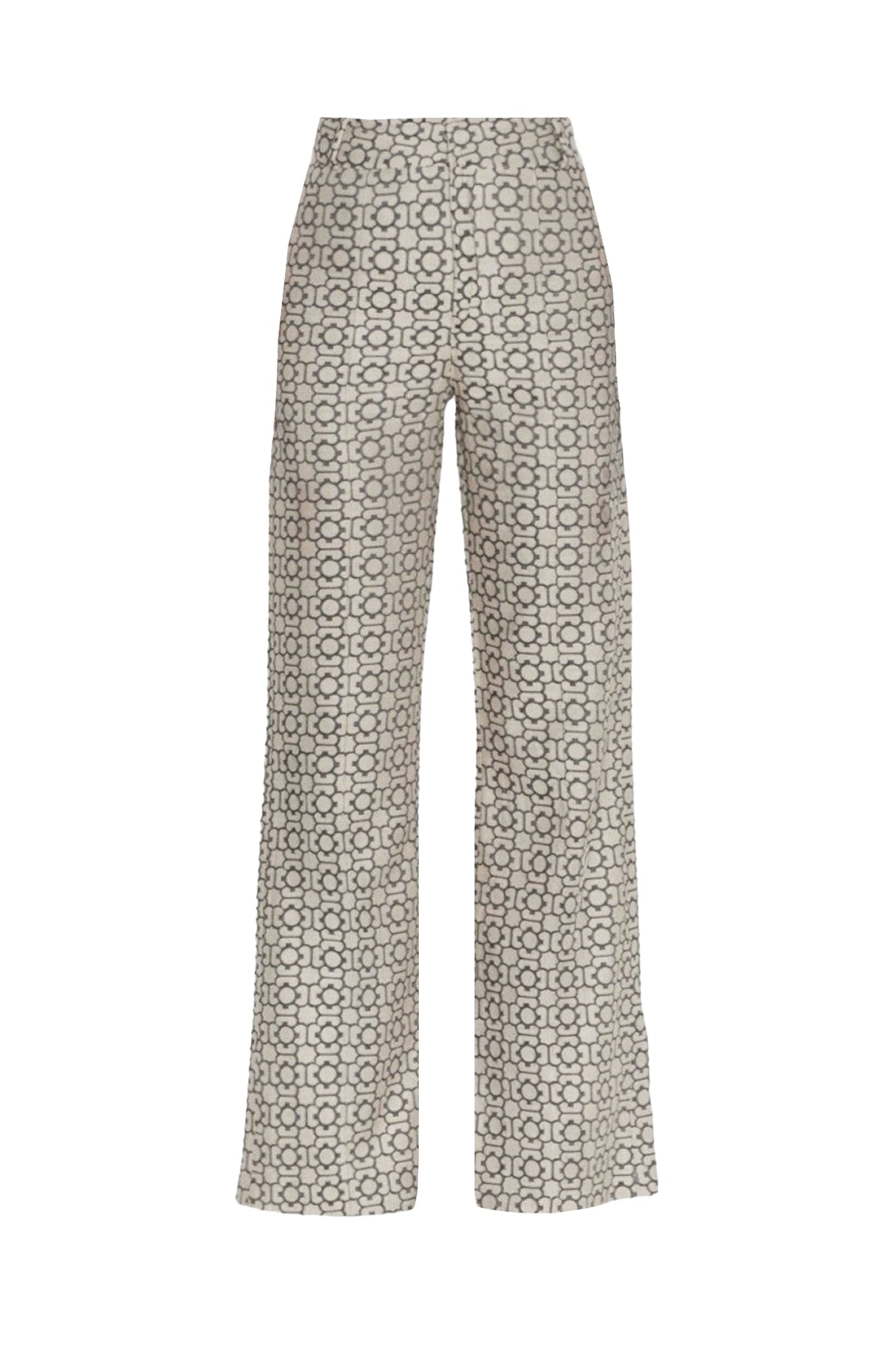 GREY YOSHI PANTS SMART JACQUARD pantalon évasé en satin jacquard