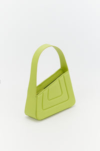 ANIS ALBERT SMALL QUILTED Mini-sac asymétrique en cuir matelassé