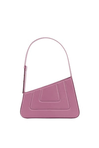 Sac Albert asymétrique en cuir - Lilac