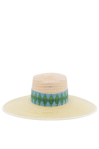 Chapeau de paille Annie - Natural Anis