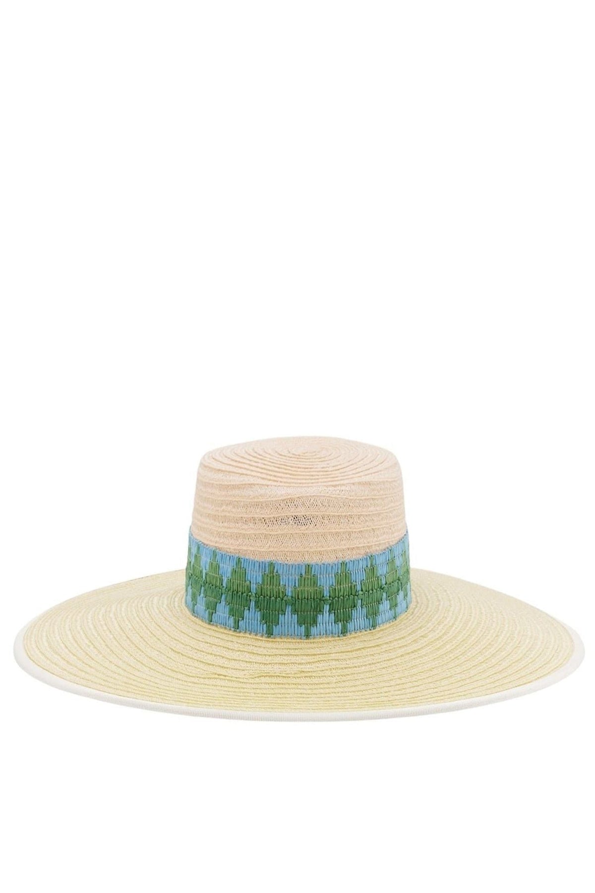 Chapeau de paille Annie - Natural Anis