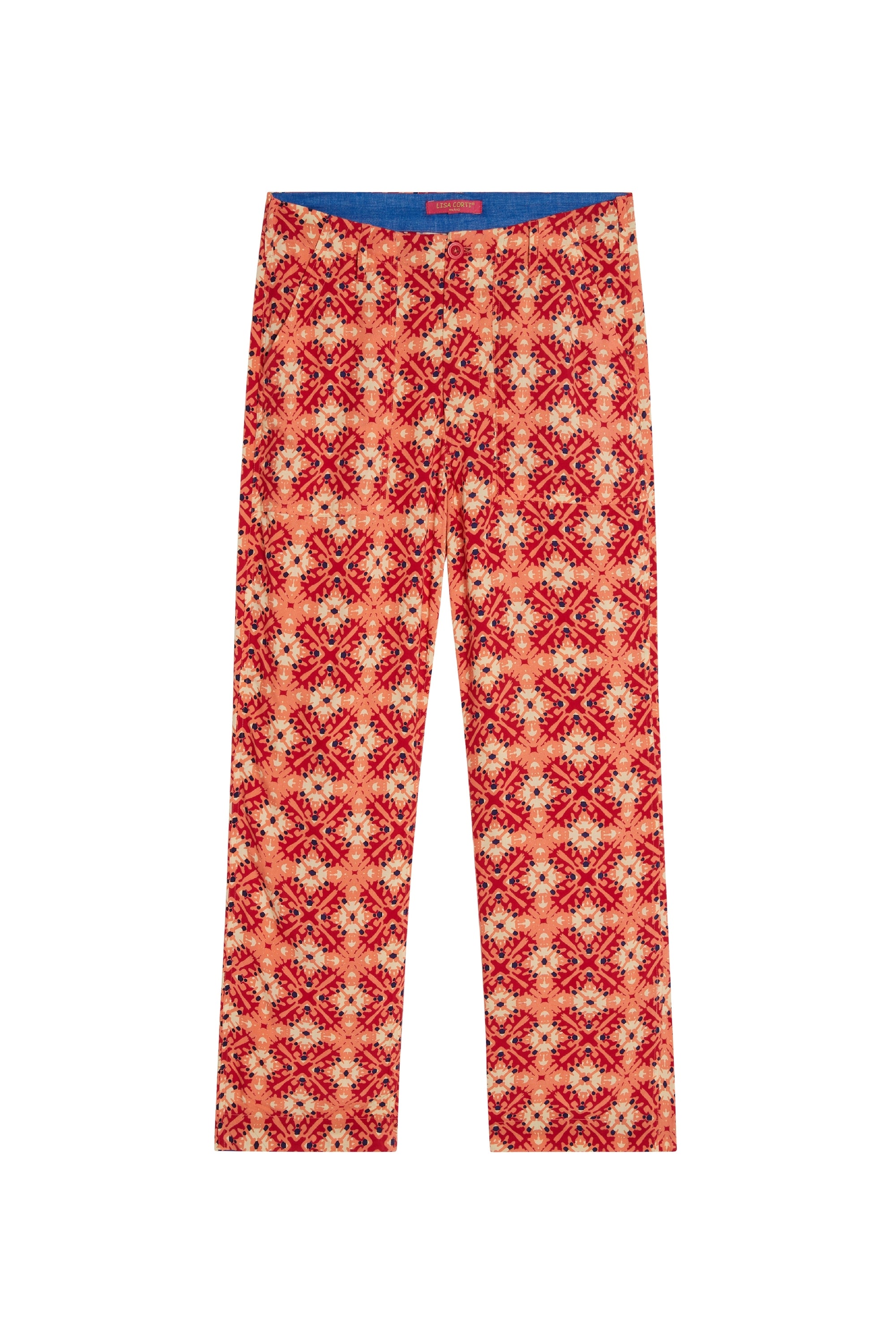 Dinghy cotton trousers - Red