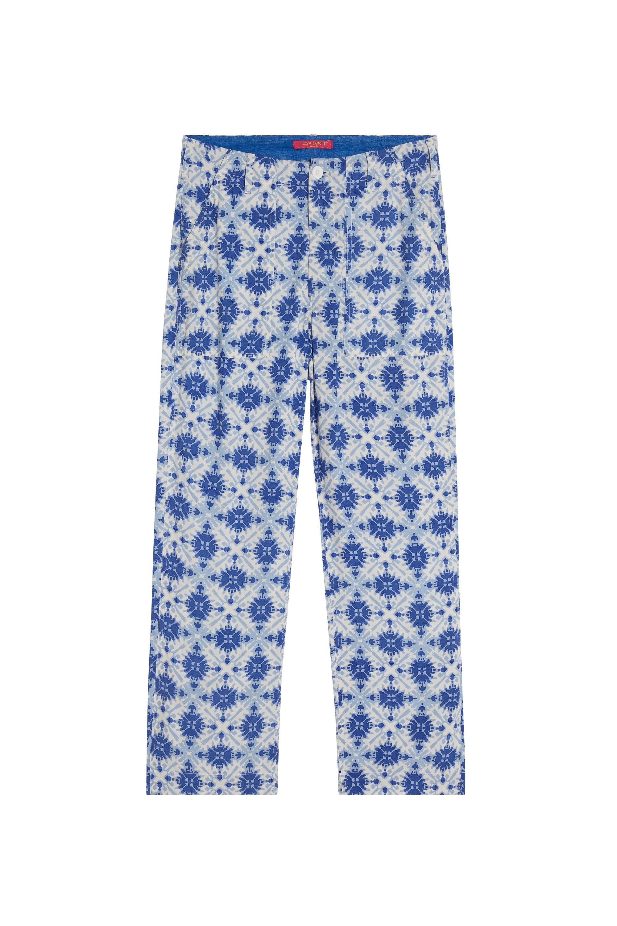 Dinghy cotton trousers - Blue