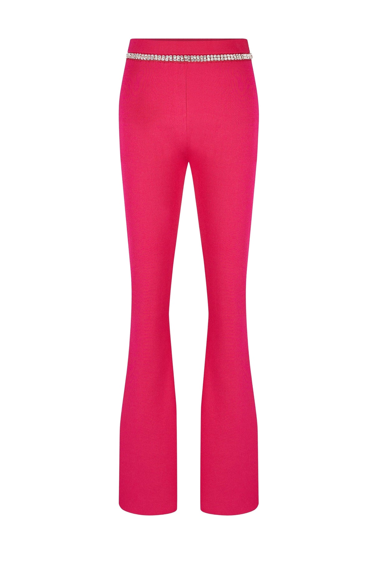Pantalon à cupchain à la taille et zip invisible - Pink