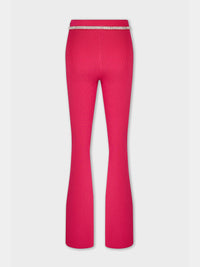 Pantalon à cupchain à la taille et zip invisible - Pink