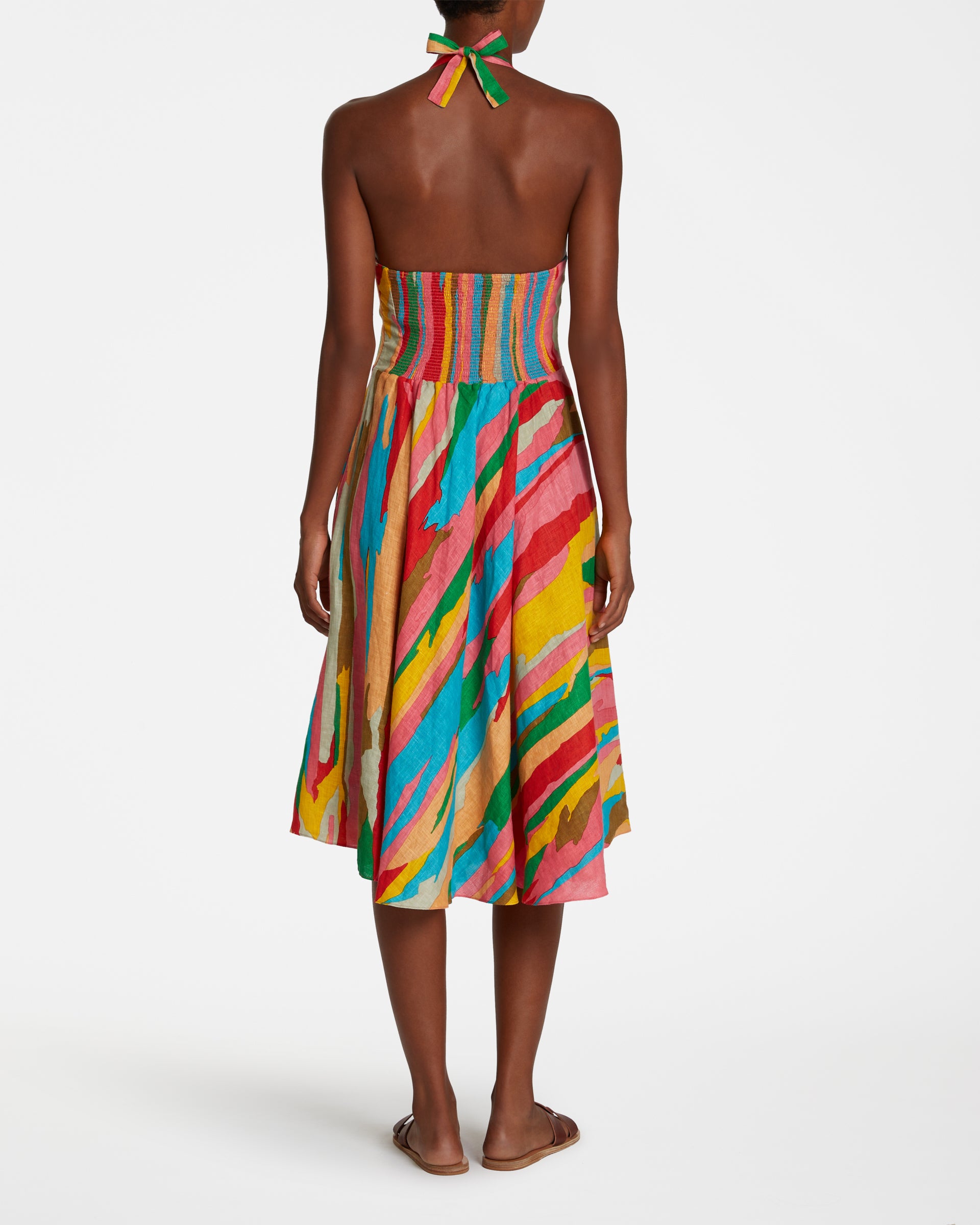 Stella midi dress - Pink
