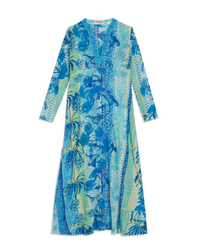 Long Caftan - Blue