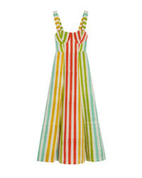 Robe longue Azzurra - Multicolore