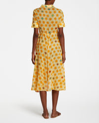 Lucy midi dress - Yellow