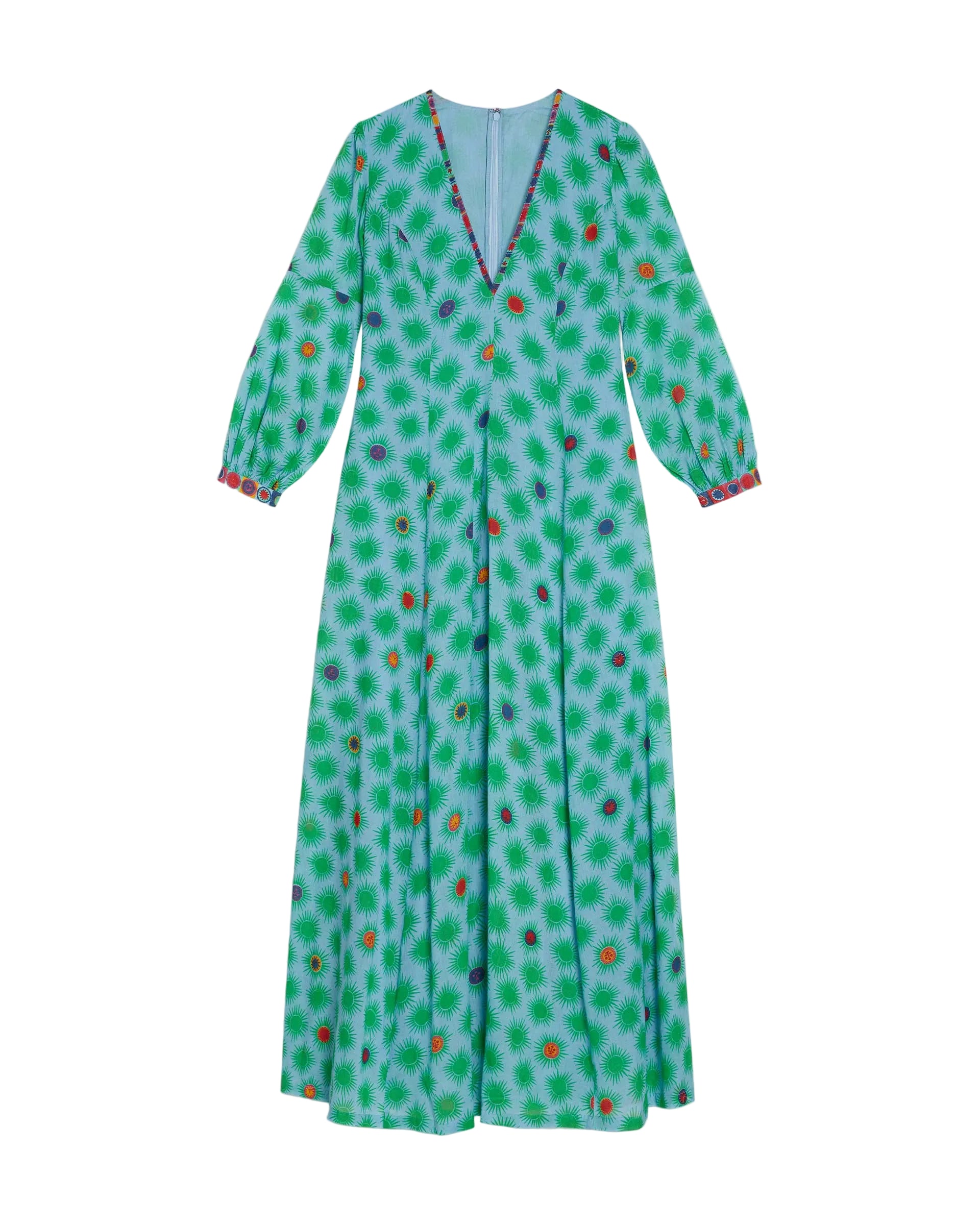 Clarissa maxi dress - Green