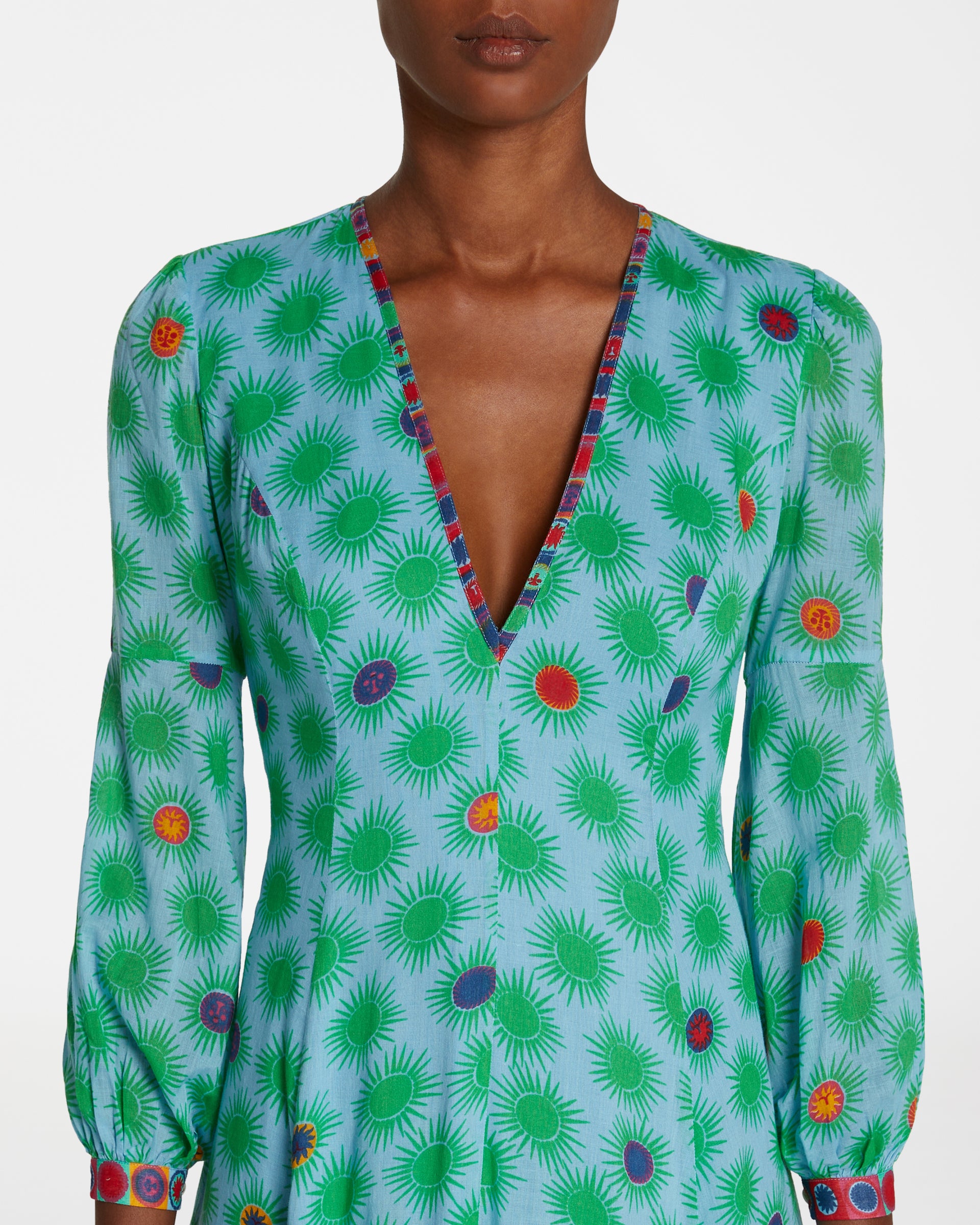 Clarissa maxi dress - Green