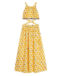 Robe longue Alaia - Yellow