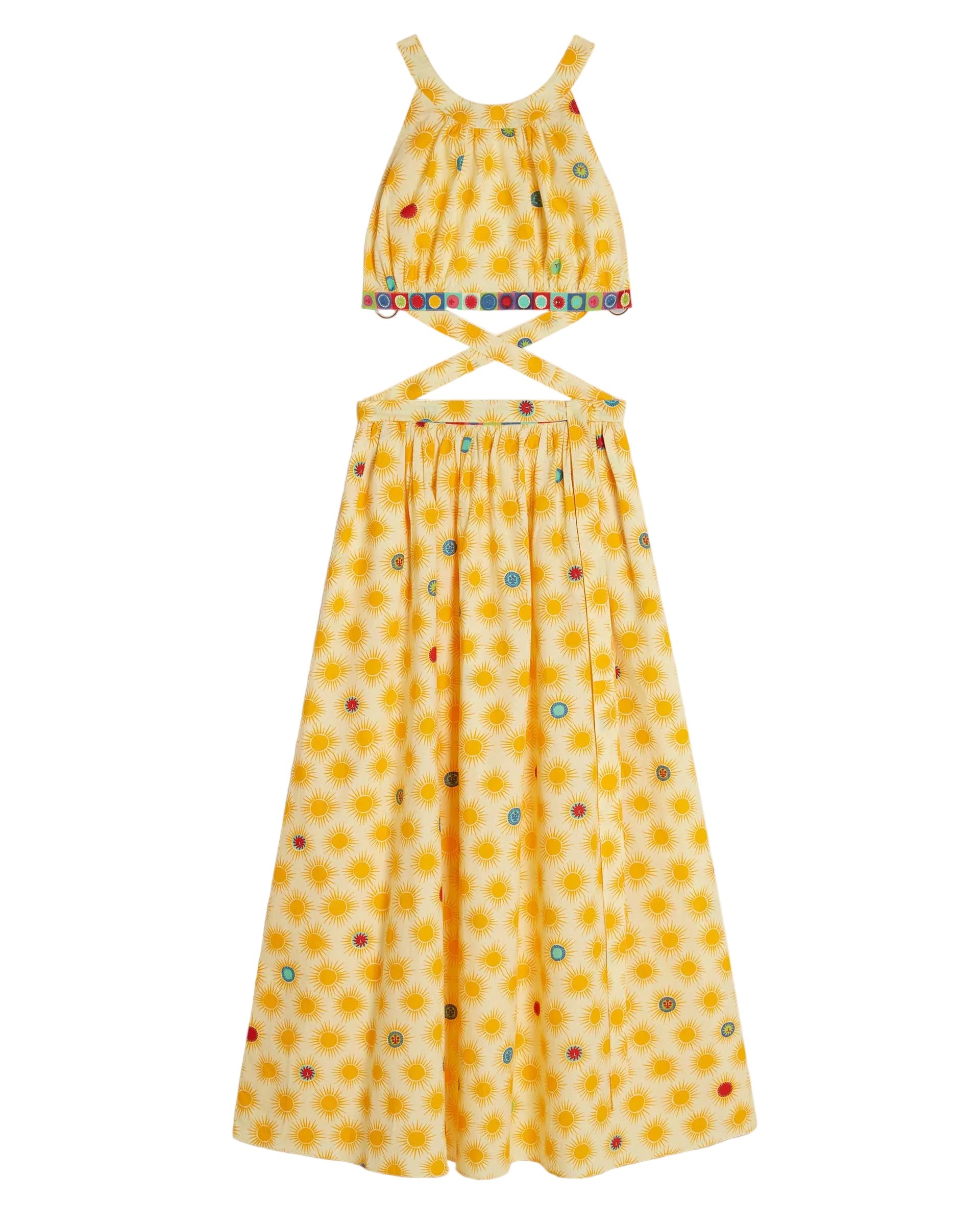 Robe longue Alaia - Yellow