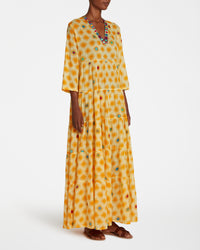 Long Caftan - Yellow
