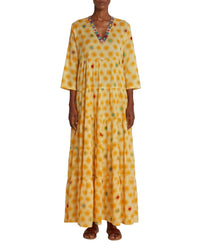 Caftan long Alba - Yellow