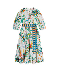Loretta midi dress - Multicolour