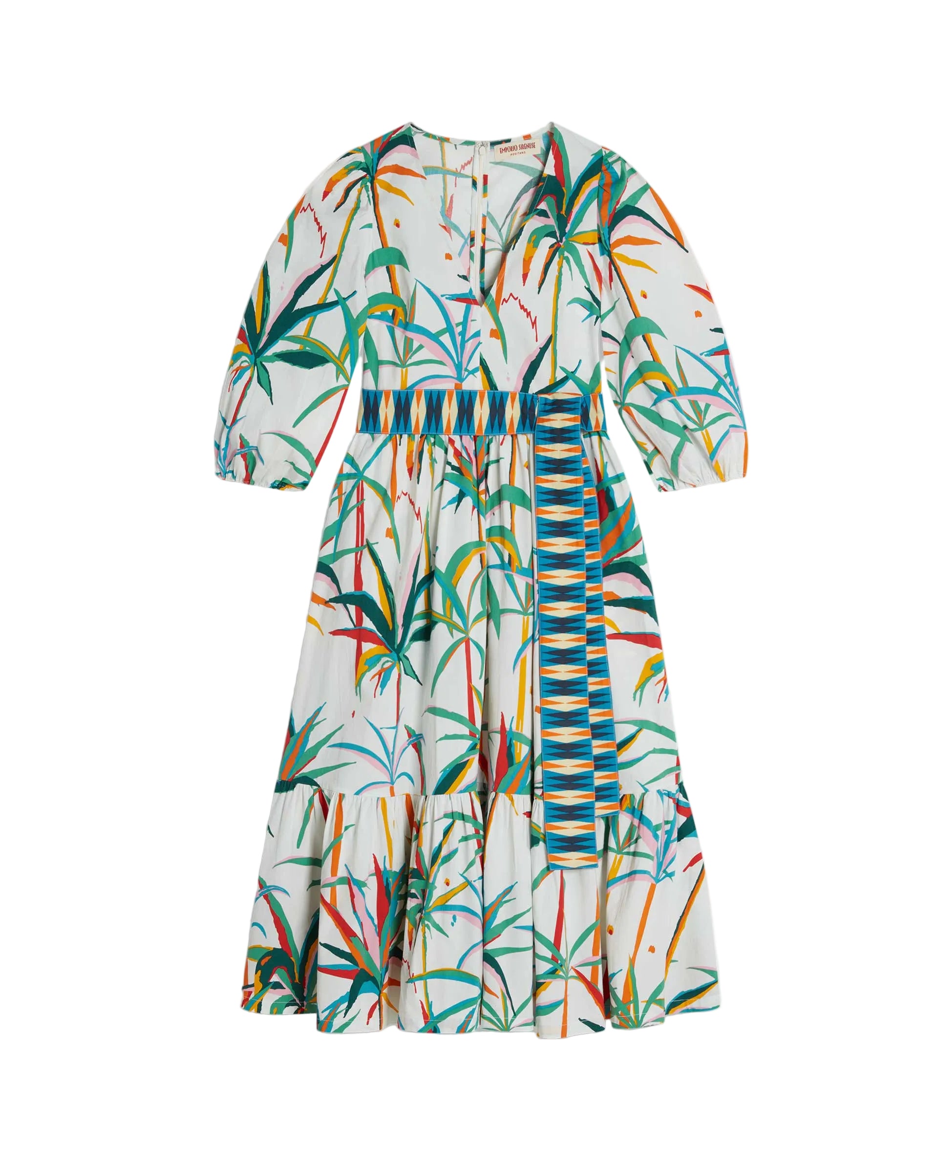 Loretta midi dress - Multicolour