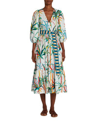 Loretta midi dress - Multicolour