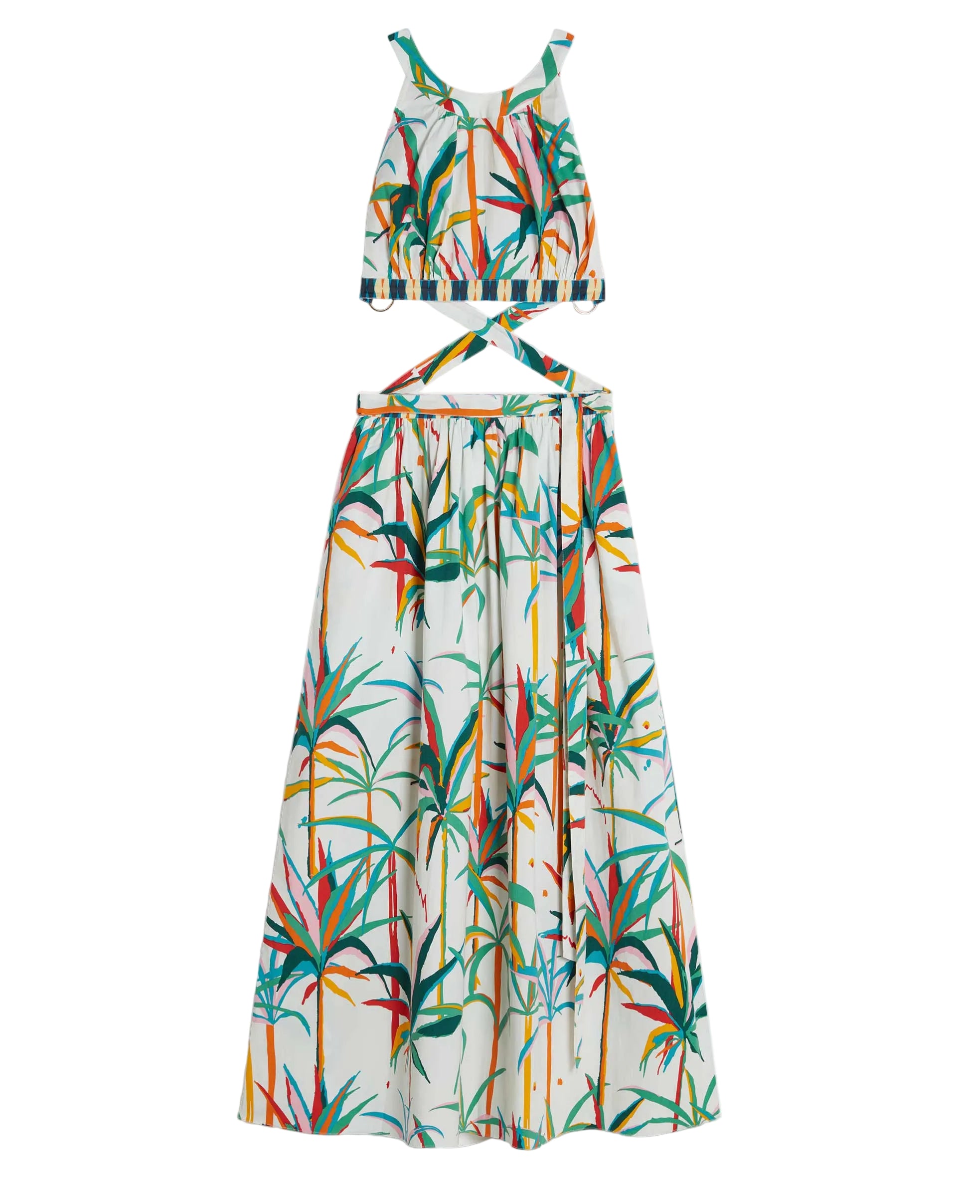 Alaia long dress - Multicolour
